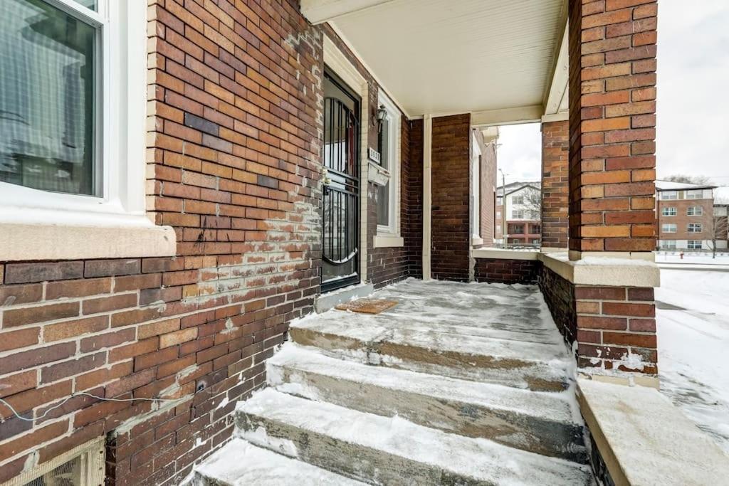 Luxe Mid-Century Styled Historic Townhouse #1 Villa Detroit Eksteriør billede